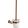Ёршик для унитаза LEMARK ЗЕНИТ брашированное розовое золото LMA-1621S-BRRG